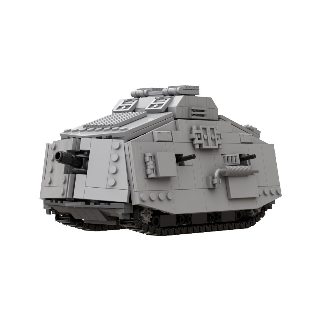 Schwerer Militärpanzer A7V Klemmbausteine - LesDiyLesDiy