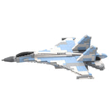 SU - 35 - Kampfflugzeug im Maßstab 1:72 Klemmbausteine - LesDiyLesDiy