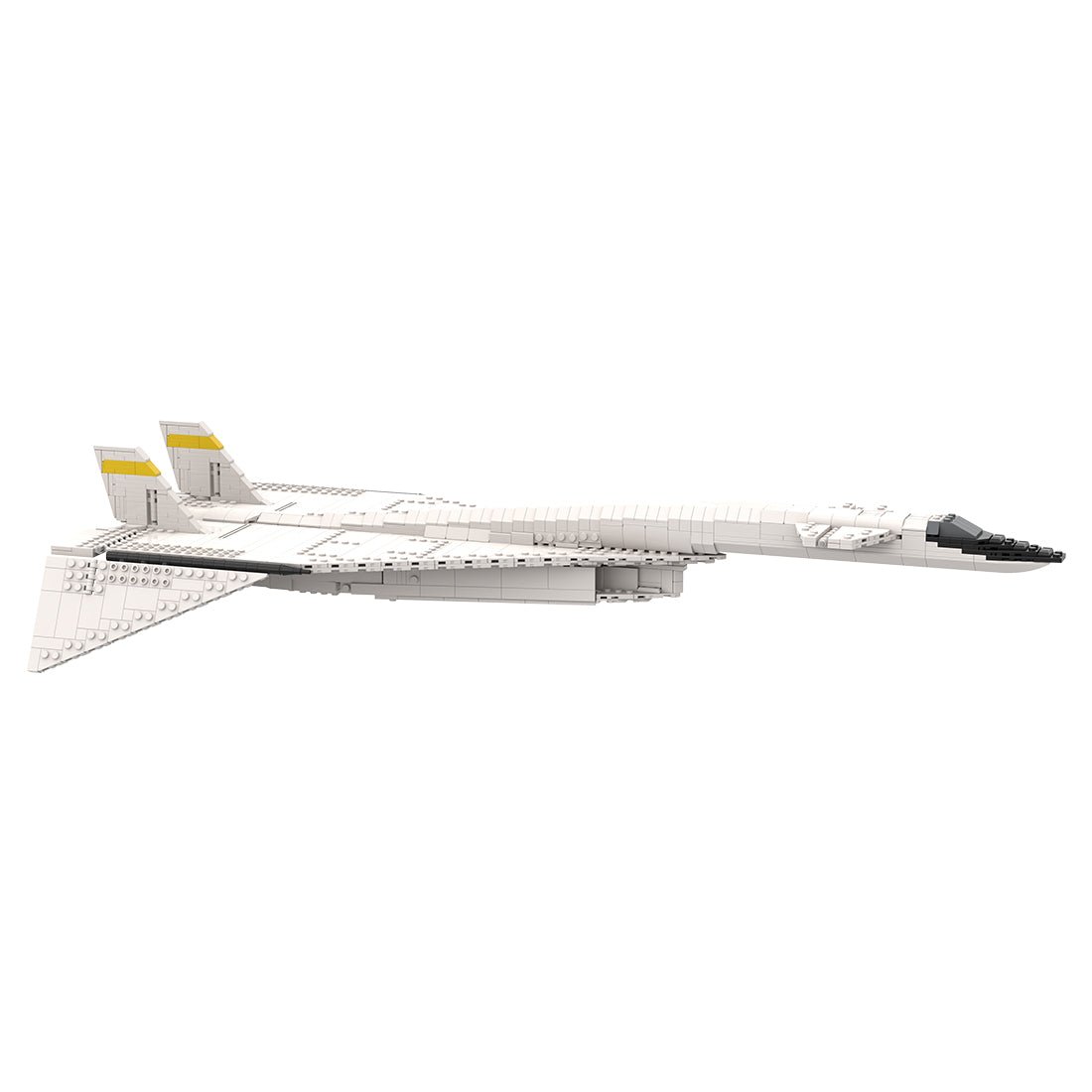 Überschall - Strategischer Bomber XB - 70 Valkyrie - Scale 1:80 Klemmbausteine - LesDiyLesDiy