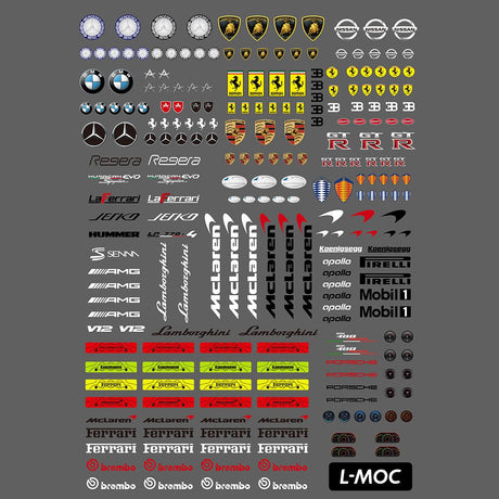 Universeller Logo - Transferaufkleber - LesDiyLesDiy