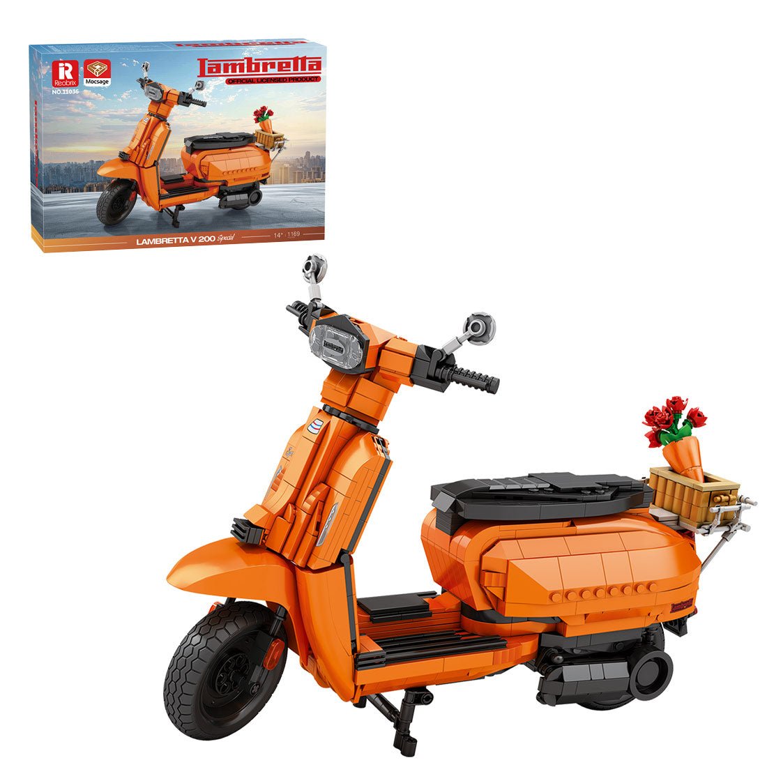 Y200 Extreme Style High - Power Scooter Klemmbausteine - LesDiyLesDiy